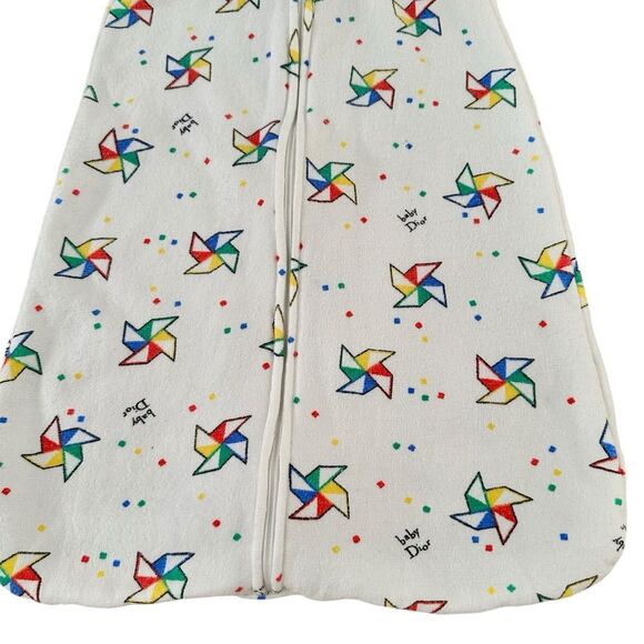 Vintage Baby Dior Terry One-Piece White 3-6 months - Picture 3 of 11